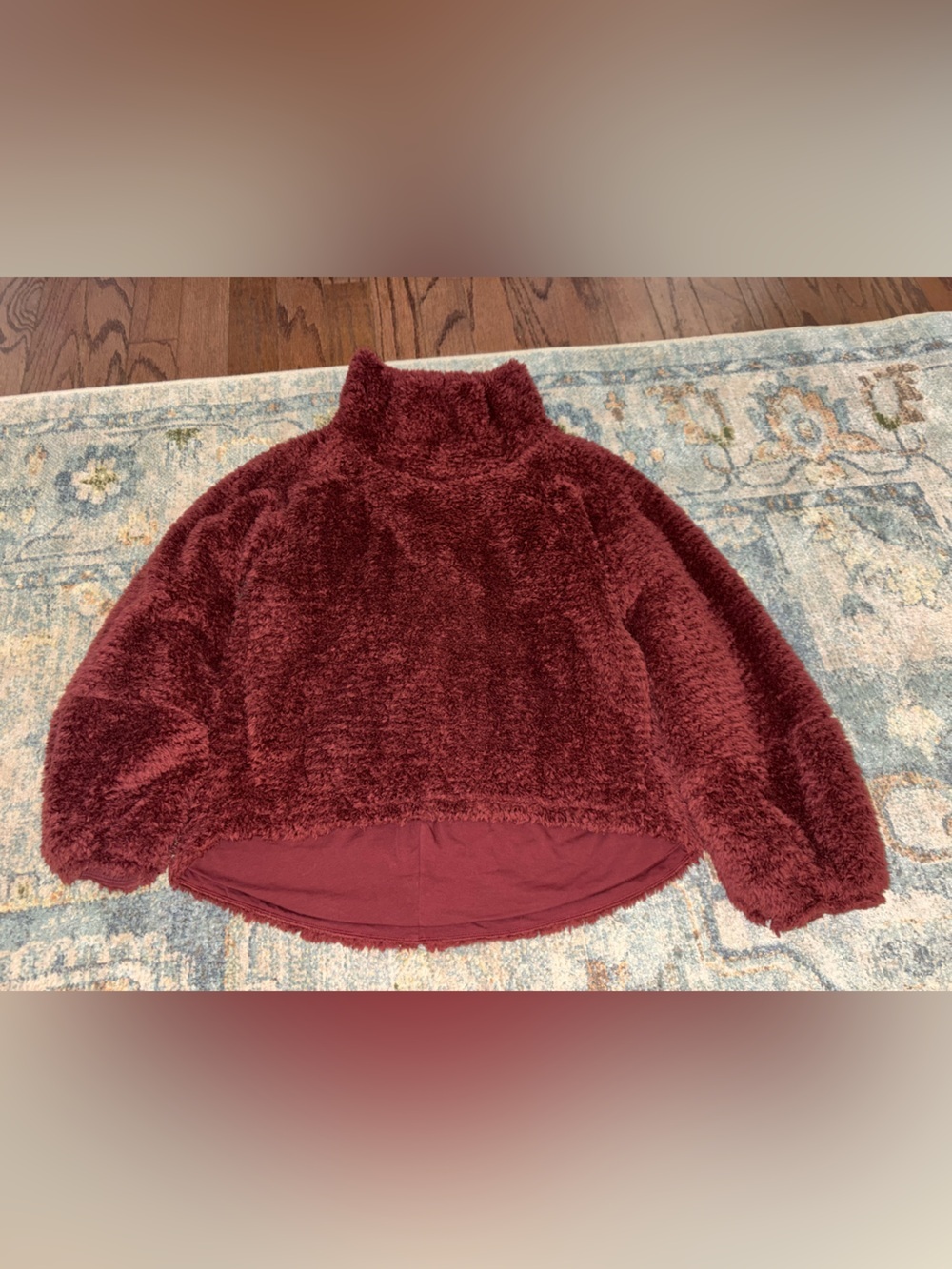 Lululemon Cozy Plush Turtleneck Sweater - Burgundy